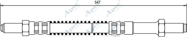 APEC BRAKING Тормозной шланг HOS3035